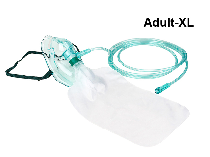 High-Flow-Sauerstofftherapie Maske aus PVC (nicht Rückatmungsfähig) 